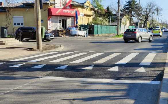 FOTO Ciucu a început să supraînalțe și suprailumineze treceri de pietoni