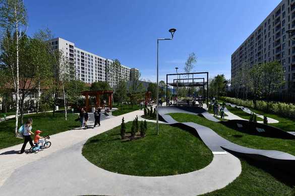 FOTO&VIDEO Cel mai mare parc din București după Revoluție. Lucrările la noile faze ale Parcului Liniei avansează, este pregătită deschiderea altor tronsoane