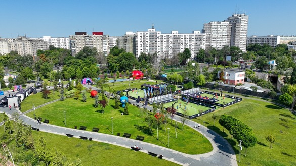 FOTO&VIDEO Cel mai mare parc din București după Revoluție. Lucrările la noile faze ale Parcului Liniei avansează, este pregătită deschiderea altor tronsoane