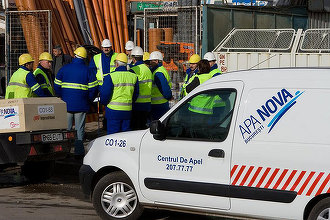 Apa Nova implementează în permanență măsuri preventive pentru diminuarea impactului ploilor abundente din București