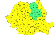 Aproape toată România e sub cod galben de caniculă. Temperaturile ating 35 de grade
