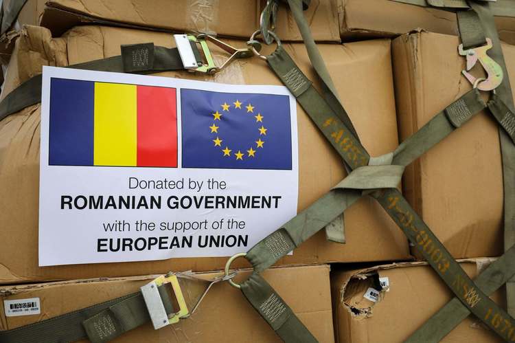 FOTO România a trimis ajutoare în Venezuela