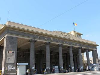 VIDEO Blocaj în Gara de Nord. Circulația trenurilor, oprită din cauza furtunii
