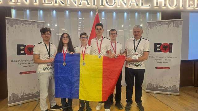 România a câștigat patru medalii la Olimpiada Balcanică de Informatică