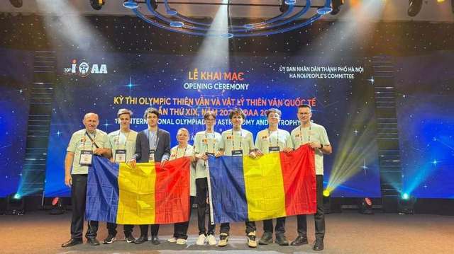 Elevii români au obținut trei medalii de aur și două de argint la Olimpiada Internațională de Astronomie și<br