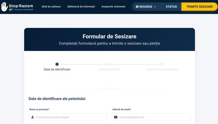 Anunț de la Guvern: Puteți raporta incidentele antisemite, antirome și xenofobe pe o platformă IT dezvoltată de ICI