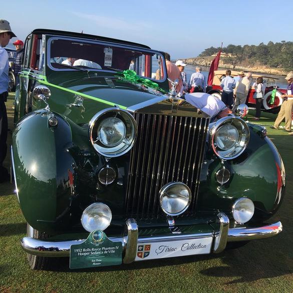 Un Rolls-Royce deținut de Ion Țiriac a fost premiat la un concurs de eleganță auto