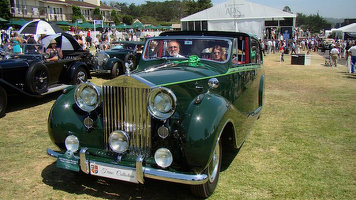 Un Rolls-Royce deținut de Ion Țiriac a fost premiat la un concurs de eleganță auto