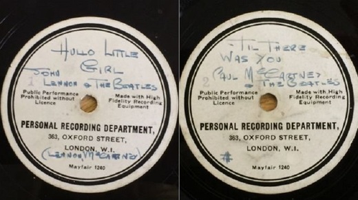 Primul disc Beatles, "Sfântul Graal al trupei", a fost vândut cu aproape 100.000 euro, după ce a stat o jumătate de secol într-un pod