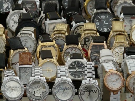 Exporturile elvețiene de ceasuri înregistrează cel mai lung declin de după 1988