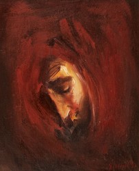 Un ”Christ” al pictorului Adrian Ghenie, în licitație la Artmark cu estimare de 7.000-12.000 euro