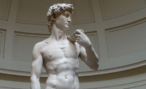 Imaginea sculpturii „David” de Michelangelo nu va putea fi folosită în scopuri comerciale