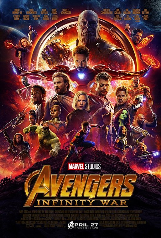 Filmul ”Avengers: Infinity War” atinge încasări de 106 milioane de dolari doar în prima zi de lansare în SUA