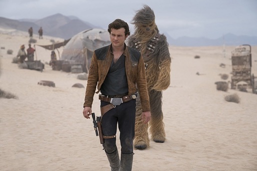 „Solo: A Star Wars Story”, încasări cu 65% mai mici în al doilea weekend de la premieră