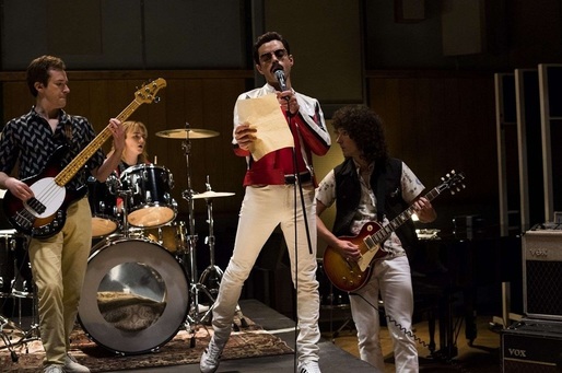 "Bohemian Rhapsody", cu Rami Malek în rolul Freddie Mercury, a debutat pe primul loc în box office-ul nord-american