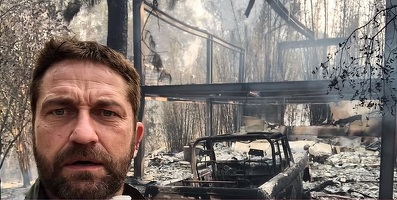 VIDEO Neil Young, Miley Cyrus, Gerard Butler și alte vedete și-au pierdut casele în incendiul din California