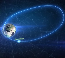 Israelul a plasat prima sondă pe orbita Lunii