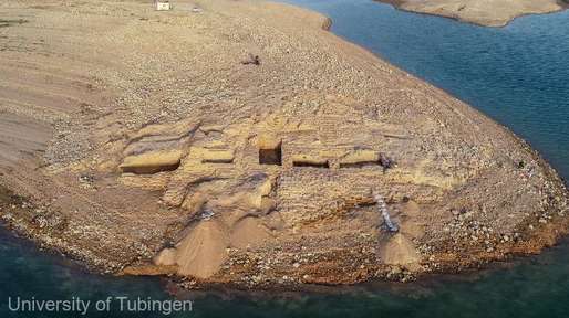 Un palat vechi de 3.400 de ani, descoperit în Kurdistanul irakian datorită secetei
