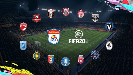 FOTO Liga I - inclusă în jocul video FIFA 20