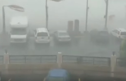 VIDEO Rafale de vânt de 130 km/h și copaci prăbușiți în Insulele Virgine Americane după trecerea uraganului Dorian