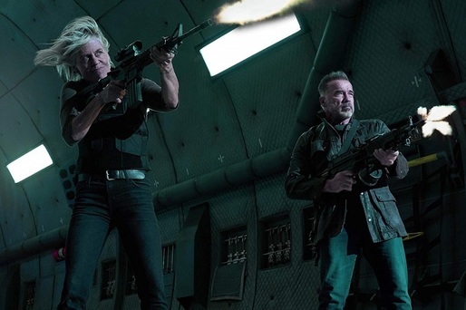 Lungmetrajul „Terminator: Destin întunecat” a debutat pe prima poziție în box office-ul românesc de weekend