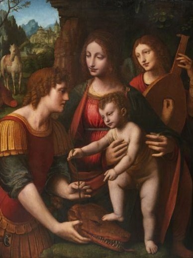 Un tablou de Bernardini Luini, discipol al lui Leonardo da Vinci, vândut la licitație cu 2,3 milioane de euro, un record