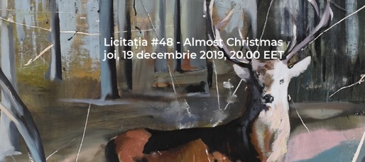 Valoroși artiști români contemporani, licitați la licitatia de artă “Almost Christmas”