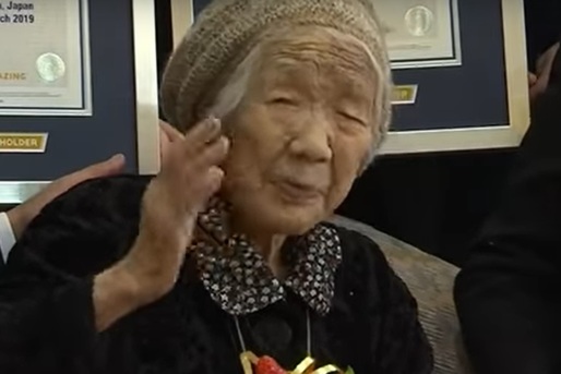 Cea mai vârstnică persoană din lume, japoneza Kane Tanaka, a împlinit 117 ani