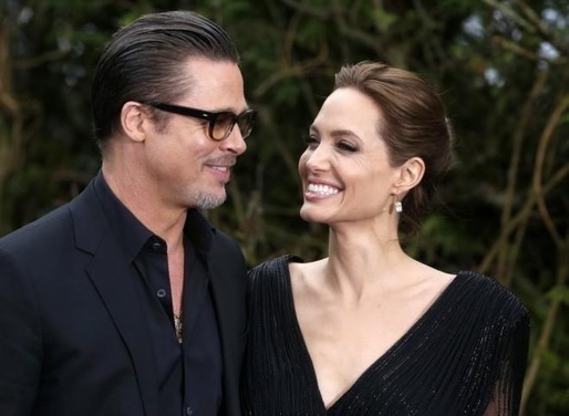 Angelina Jolie și Brad Pitt se lansează în producția de șampanie roze în Franța