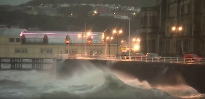 VIDEO Furtuna Ciara afectează Europa