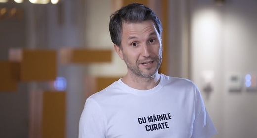 Maia Morgenstern, părintele Francisc Doboș, Horia Tecău, în campania "Cu mâinile curate". Ajută spitalele prin donații pe www.daruiesteviata.ro