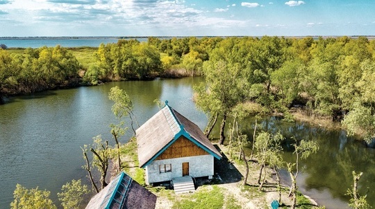 FOTO - O insulă din Delta Dunării, scoasă la vânzare pentru 350.000 de euro