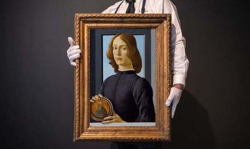 VIDEO Un tablou de Botticelli, estimat la peste 80 de milioane de dolari, va fi scos la licitație