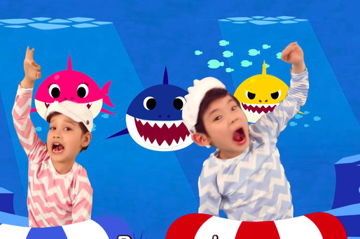 VIDEO Cântecul pentru copii "Baby Shark" a devenit cel mai urmărit videoclip pe YouTube