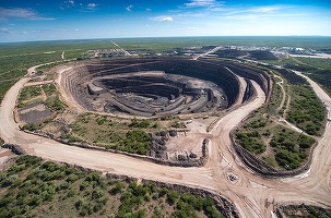 FOTO Un diamant alb de 378 de carate, descoperit într-o mină din Botswana