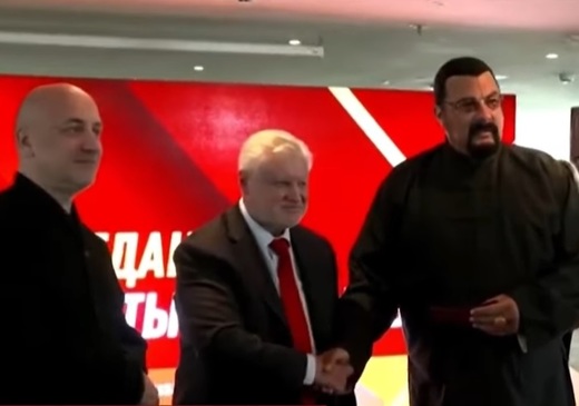 Actorul Steven Seagal a fost primit într-un partid rusesc