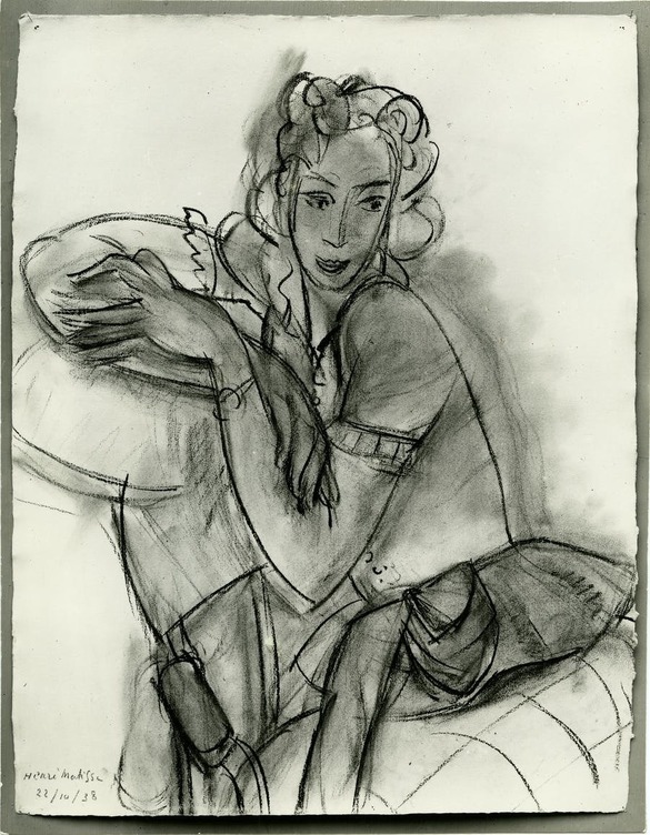 FOTO Un desen uitat al lui Matisse, vândut cu 220.000 de euro la licitație