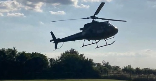 VIDEO Tom Cruise a aterizat cu elicopterul în grădina unei familii din Marea Britanie