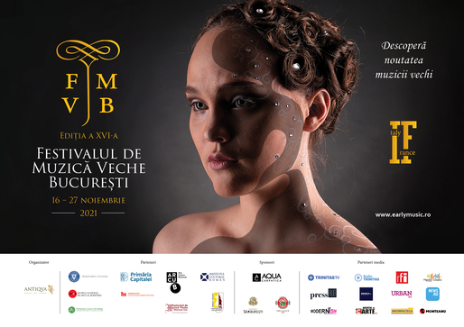Cea de a XVI-a ediție a Festivalului de Muzică Veche București 16 - 27 Noiembrie 2021 