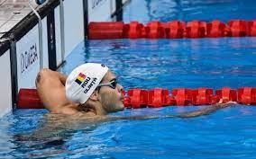 Robert Glință, aproape de podium la CM de natație: locul 4 la 50 m spate