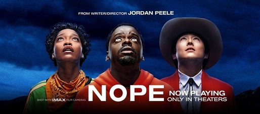 VIDEO „Nope”, în regia lui Jordan Peele, a debutat pe primul loc în box office nord-american