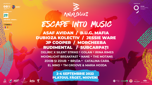 Analogue Festival debutează cu artiști de excepție la Mioveni 