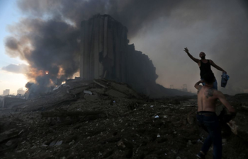 VIDEO Silozurile din Beirut avariate în explozia din 2020 s-au prăbușit parțial

