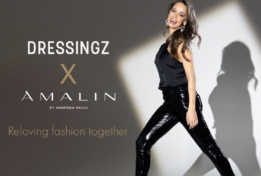 Amalin by Andreea Raicu și Dressingz își unesc forțele pentru sustenabilitate în fashion
