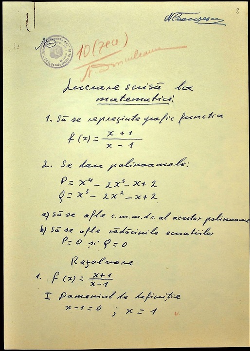 FOTO Arhivele Naționale au desecretizat diploma de Bacalaureat a lui Ceaușescu. Ce probe a avut și ce note a luat