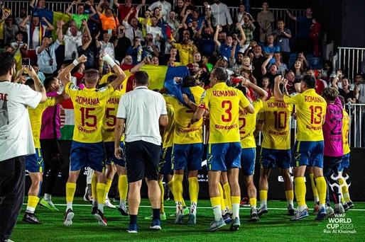 FOTO ULTIMA ORĂ România este, în premieră, noua campioană mondială la minifotbal, învingând dramatic la penalty-uri Kazahstanul