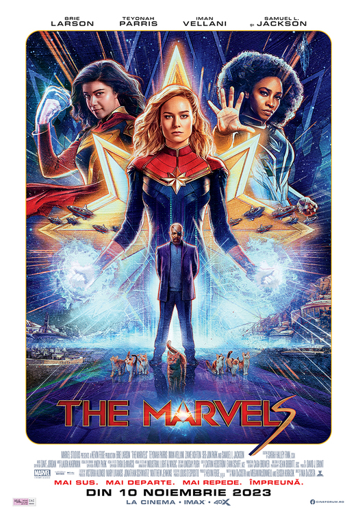 „The Marvels”, trei eroine foarte diferite într-o nouă și palpitantă aventură din universul MCU
