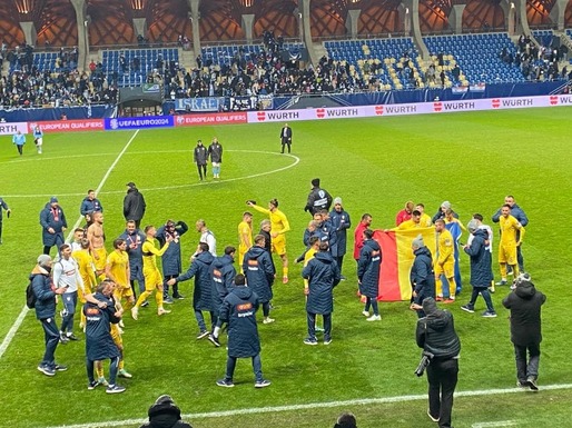 ULTIMA ORĂ VIDEO&FOTO Echipa națională de fotbal a României s-a calificat la Euro 24