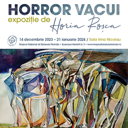 Horror Vacui, expoziție de Horia Roșca, 14 decembrie 2023 – 21 ianuarie 2024, Sala Irina Nicolau, Muzeul Național al Țăranului Român
