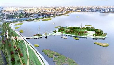 Licitație pentru amenajarea Parcului Insula Lacul Morii. 38 de milioane de lei, valoare estimată. ”Va fi o oază de verdeață cu zone de recreere, terenuri de sport, spații pentru evenimente culturale”